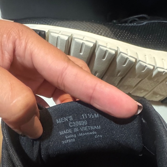 Cole Haan Men's Black Mesh Sneakers - Picture 6 of 8